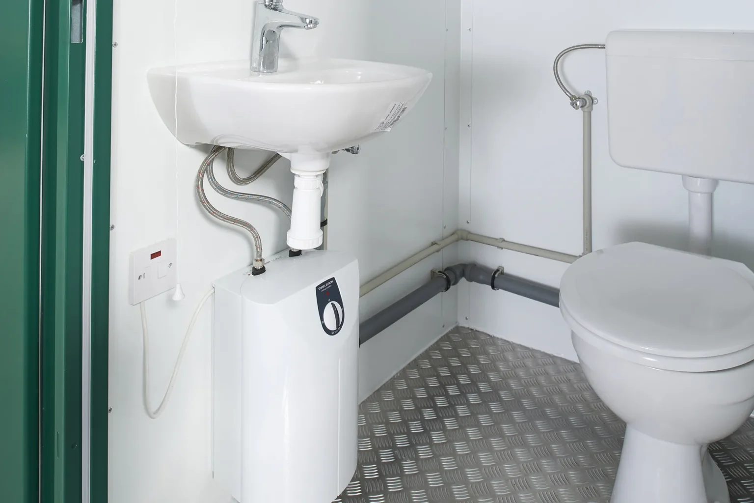 Double Mains Toilet Unit – Durable Portable Restroom - Image 5