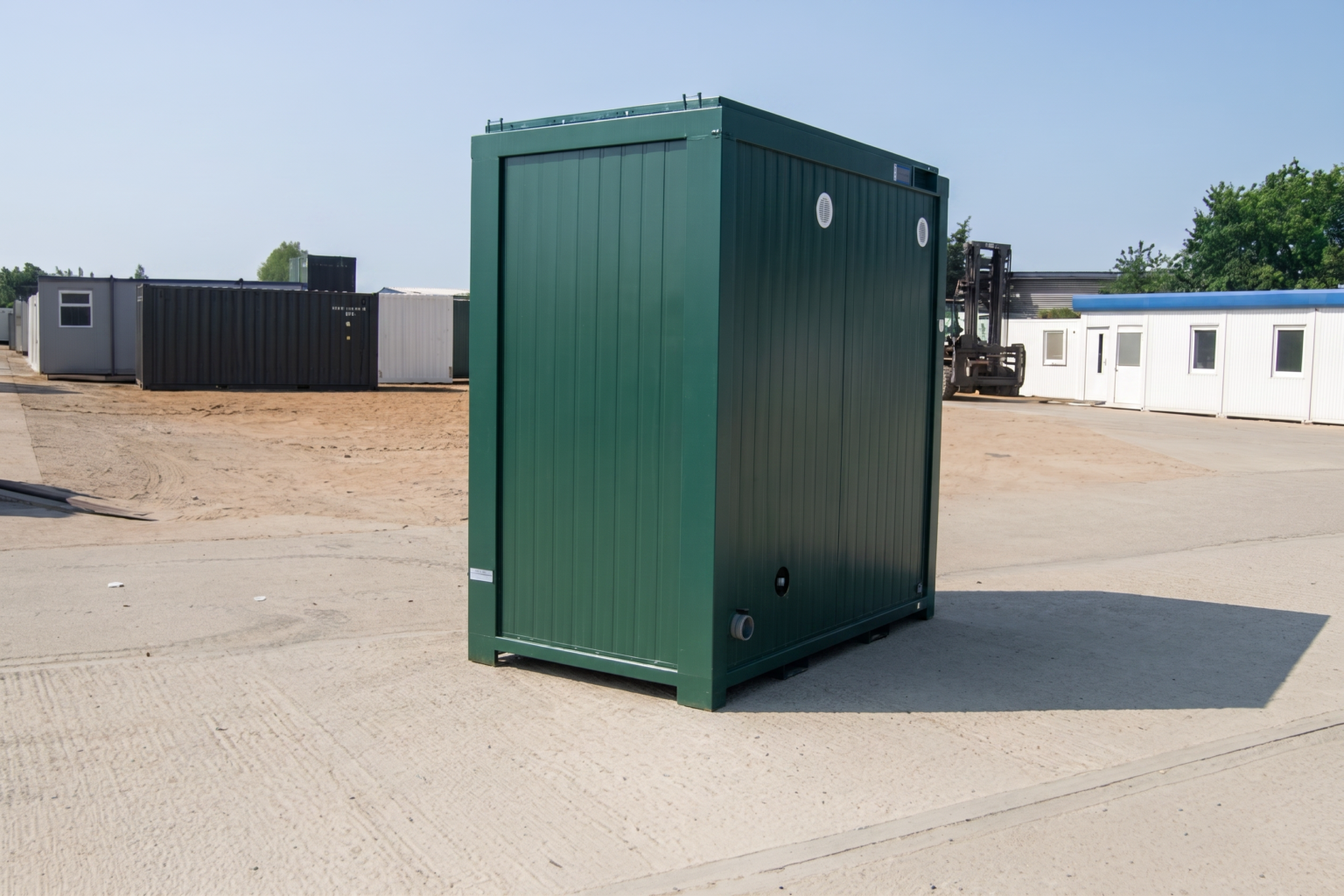 Double Mains Toilet Unit – Durable Portable Restroom - Image 9