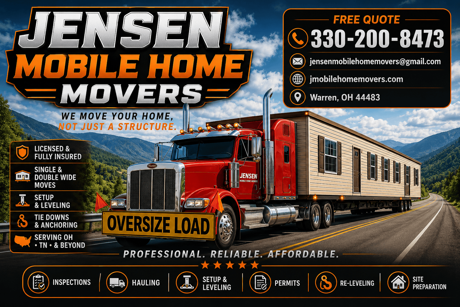 Jensen Mobile Home Movers