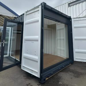 20ft x 8ft shipping container conversion