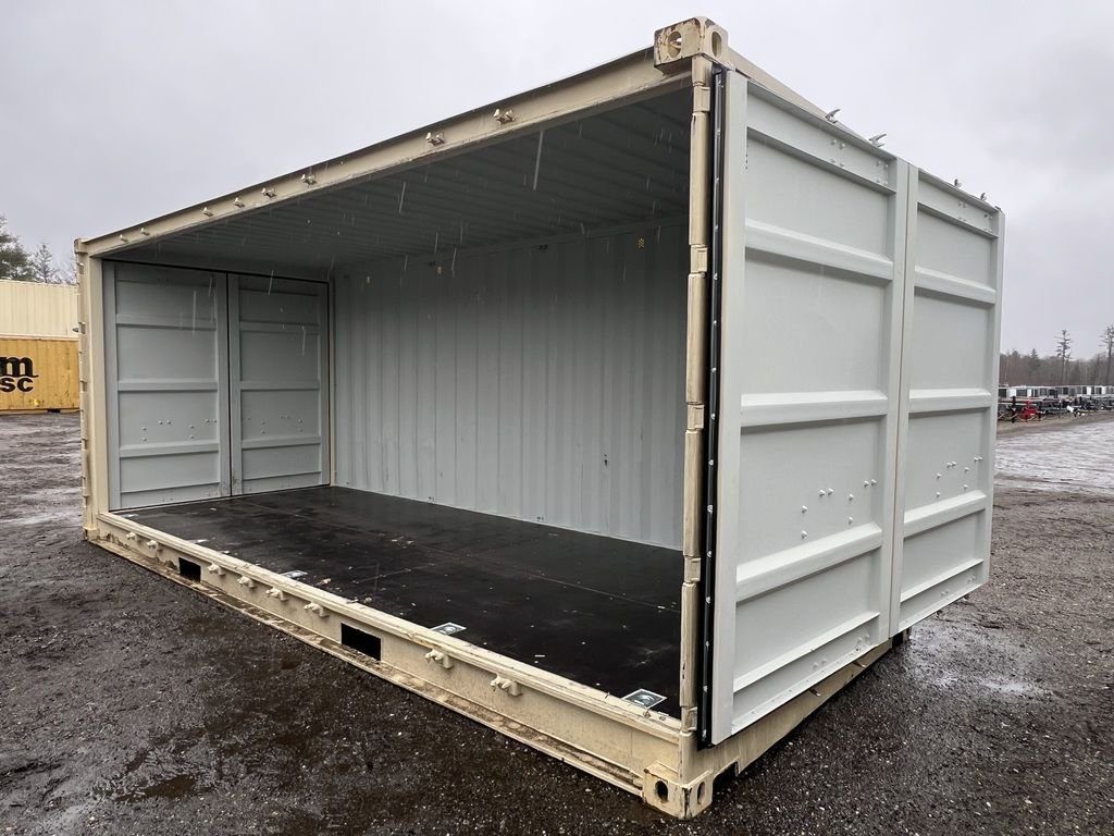 20ft Storage Container Standard Height Open Side - Image 12