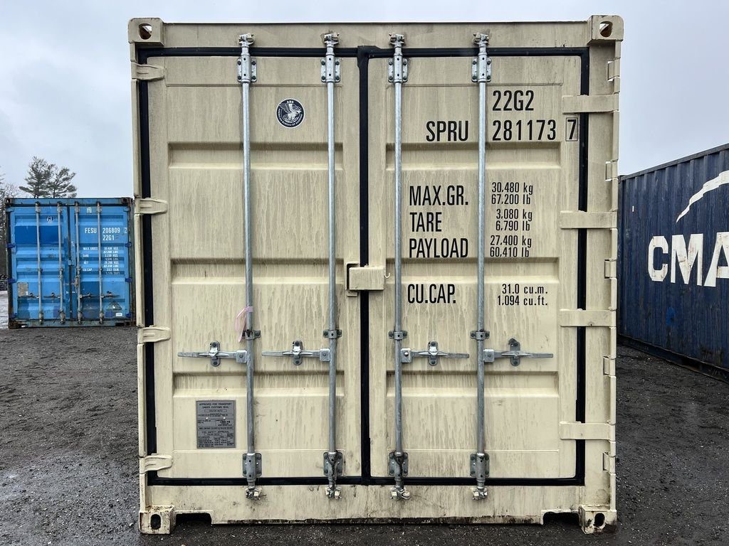 20ft Storage Container Standard Height Open Side - Image 7