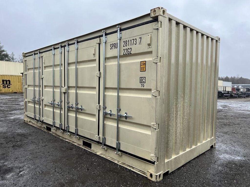 20ft Storage Container Standard Height Open Side - Image 2