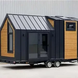 Fully Furnished Mobile Container House on Wheels